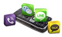 Text messaging apps in Asia